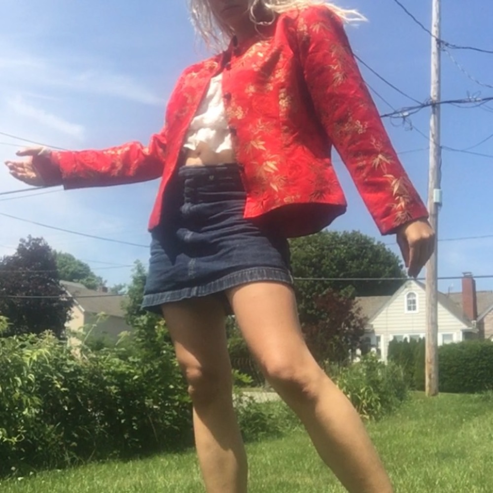 Vintage Silk Jacket